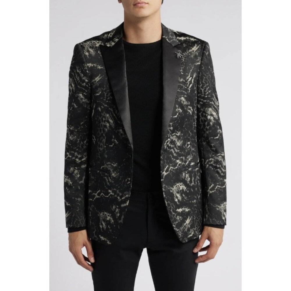 John Varvatos Star USA Jacquard Dinner Blazer Jacket ( 40R )